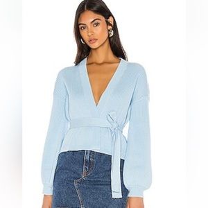 Majorelle Reena Cardigan in Baby Blue